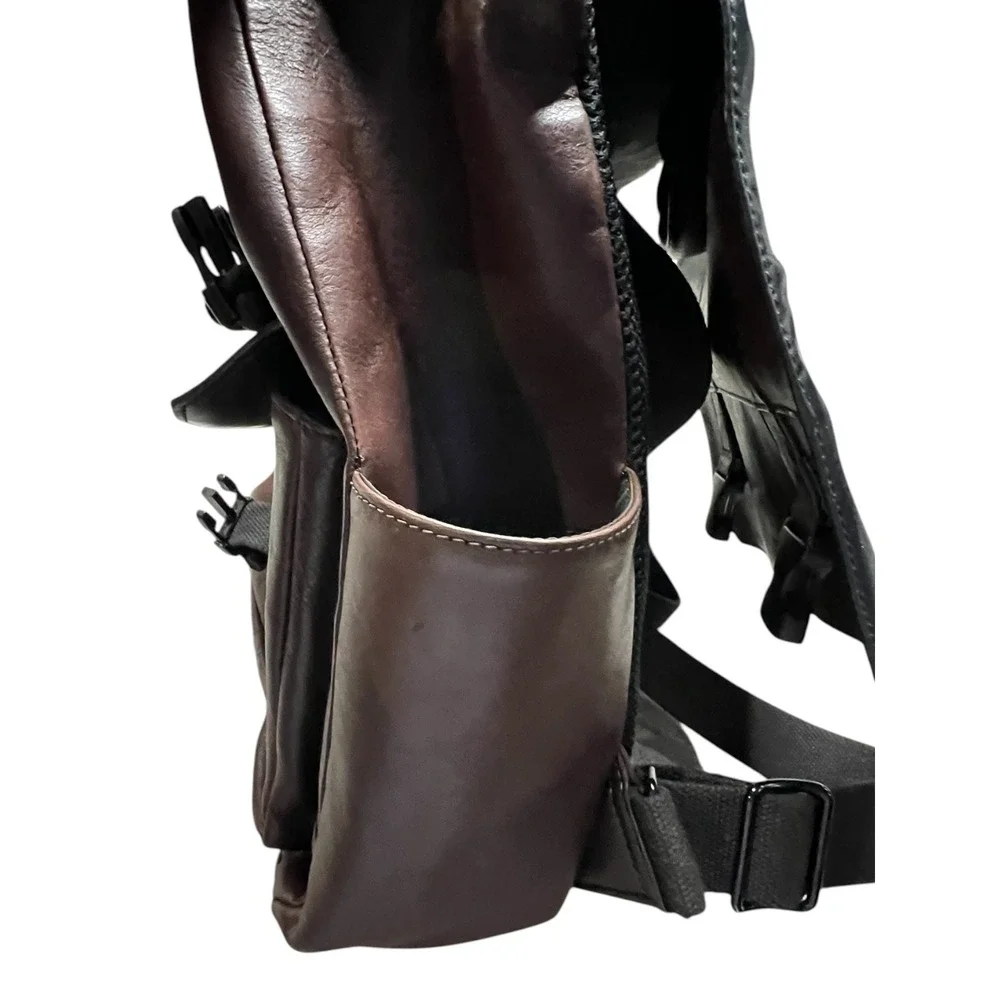 Fossil brown leather